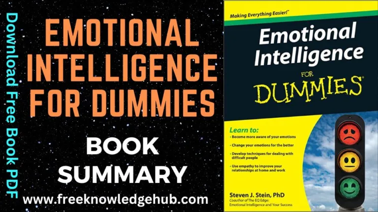 Emotional Intelligence For Dummies: Book Summary| Free Download Book PDF